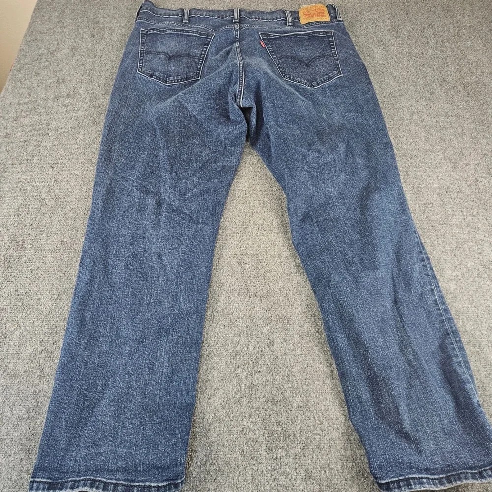 Levis Mens‎ 541 Athletic Taper Medium Wash Blue Denim Jeans W42 L32 Stretch